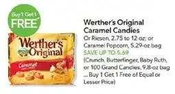 Publix Werther's Original Caramel Candies offer