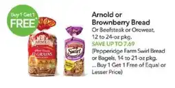 Publix Arnold or Brownberry Bread offer