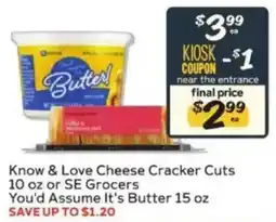 Winn Dixie Know & Love Cheese Cracker Cuts offer