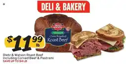 Winn Dixie Dietz & Watson Roast Beef offer
