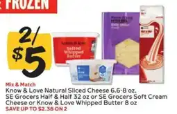 Winn Dixie Know & Love Whipped Butter offer