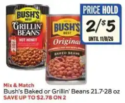 Winn Dixie Bush's Baked or Grillin' Beans offer