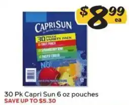 Winn Dixie Capri Sun offer