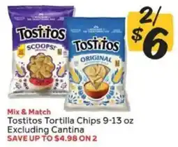 Winn Dixie Tostitos Tortilla Chips offer