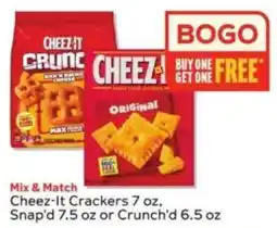 Winn Dixie Cheez-It Crackers offer