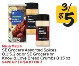 Winn Dixie SE Grocers Assorted Spices offer