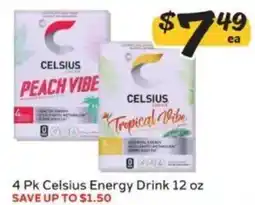 Winn Dixie Celsius Energy Drink offer