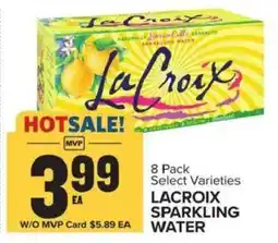 Food Lion Lacroix sparkling water offer