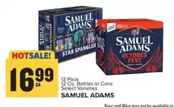 Food Lion Samuel Adams select varieties offer