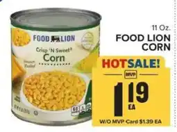 Food Lion Food Lion Crisp 'N Sweet Corn offer