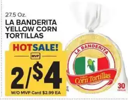 Food Lion La banderita yellow corn tortillas offer