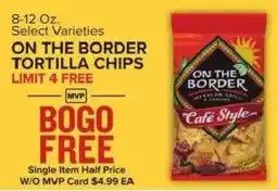 Food Lion On the Border tortilla chips offer