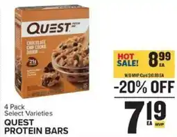 Food Lion Quest protein bars offer