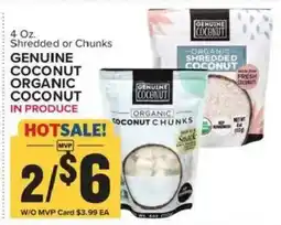 Food Lion Genuine Coconut Organic Coconut offer