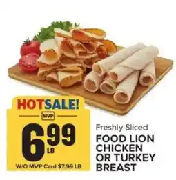 Food Lion Food Lion Chicken Or Turkey Breast offer