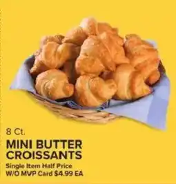 Food Lion Mini Butter Croissants offer