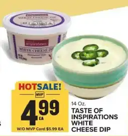 Food Lion Taste of Inspirations White Cheese Dip offer