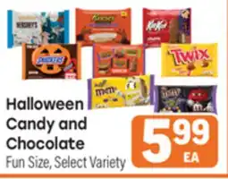 Tony’s Fresh Market Halloween Candy and Chocolate offer