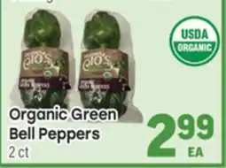 Tony’s Fresh Market Organic Green Bell Peppers offer