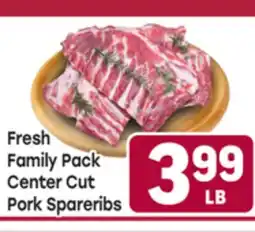 Tony’s Fresh Market Fresh Family Pack Center Cut Pork Spareribs offer