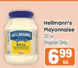 Tony’s Fresh Market Hellmann's Mayonnaise offer