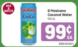 Tony’s Fresh Market El Mexicano Coconut Water offer