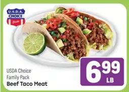 Tony’s Fresh Market USDA Choice Family Pack Beef Taco Meat offer