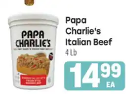 Tony’s Fresh Market Papa Charlie's Italian Beef offer