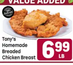 Tony’s Fresh Market Tony's Homemade Breaded Chicken Breast offer
