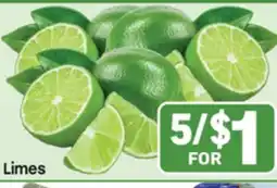Tony’s Fresh Market Limes offer
