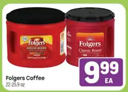 Tony’s Fresh Market Folgers Coffee offer