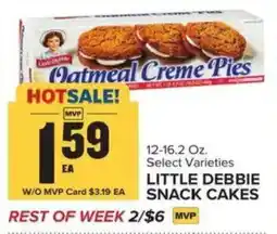 Food Lion Little Debbie Oatmeal Creme Pies offer
