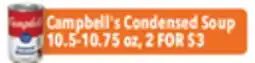 Tony’s Fresh Market Campbell's Condensed Soup offer
