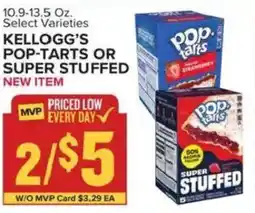 Food Lion Kellogg's Pop-Tarts or Super Stuffed offer