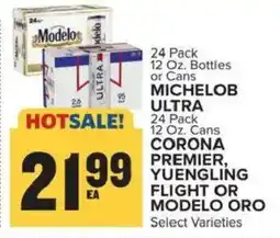Food Lion Michelob Ultra, Corona Premier, Yuengling Flight or Modelo Oro offer