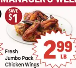 Tony’s Fresh Market Fresh Jumbo Pack Chicken Wings offer