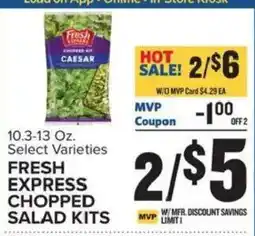 Food Lion Fresh Express chopped salad kits offer