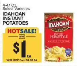 Food Lion Idahoan instant potatoes offer