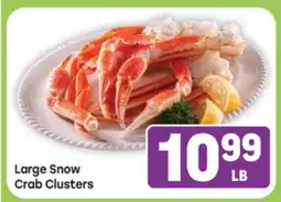 Tony’s Fresh Market Large Snow Crab Clusters offer