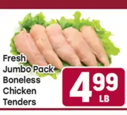 Tony’s Fresh Market Fresh Jumbo Pack Boneless Chicken Tenders offer