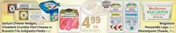 Tony’s Fresh Market Sortifici Cheese Wedges 5.5 oz, President Crumble Feta Cheese or Bufetto Trio Antipasto Meda 6 oz offer