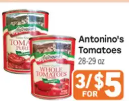 Tony’s Fresh Market Antonino's Tomatoes offer
