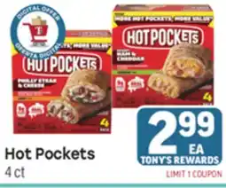 Tony’s Fresh Market Hot Pockets offer
