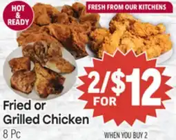 Tony’s Fresh Market Fried or Grilled Chicken offer