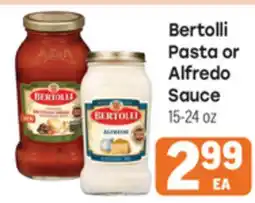 Tony’s Fresh Market Bertolli Pasta or Alfredo Sauce offer