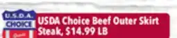 Tony’s Fresh Market Beef Outer Skirt Steak offer