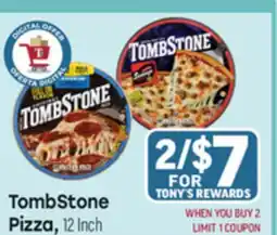 Tony’s Fresh Market TombStone Pizza offer