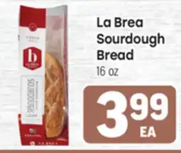 Tony’s Fresh Market La Brea Sourdough Bread offer