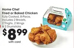 Kroger Home Chef fried or baked chicken offer