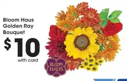 Kroger Bloom Haus Golden Ray Bouquet offer